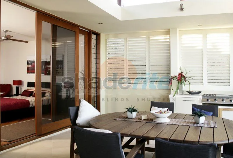 Vinyl shutter installation, Sydney